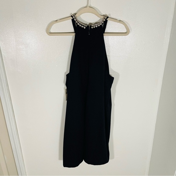 NEW Anthropologie Maeve Sleeveless Rhinestone Cutout Mini Dress Wedding Party - Picture 10 of 11